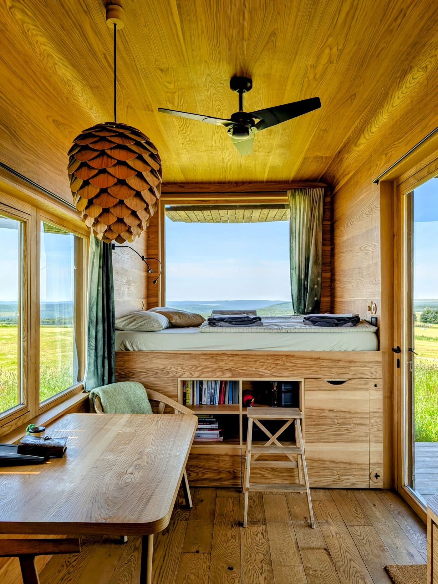 Glamping Na Malém Háji (Krušné hory) – náhled z webu ubytování