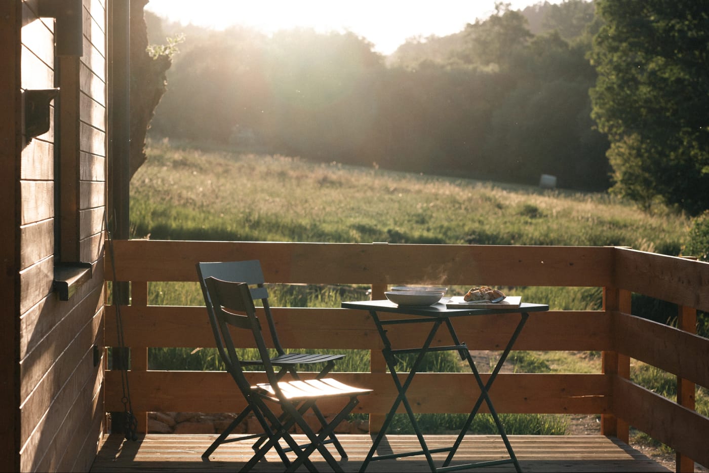 Vandr House Glamping (Bavorov): Terasa