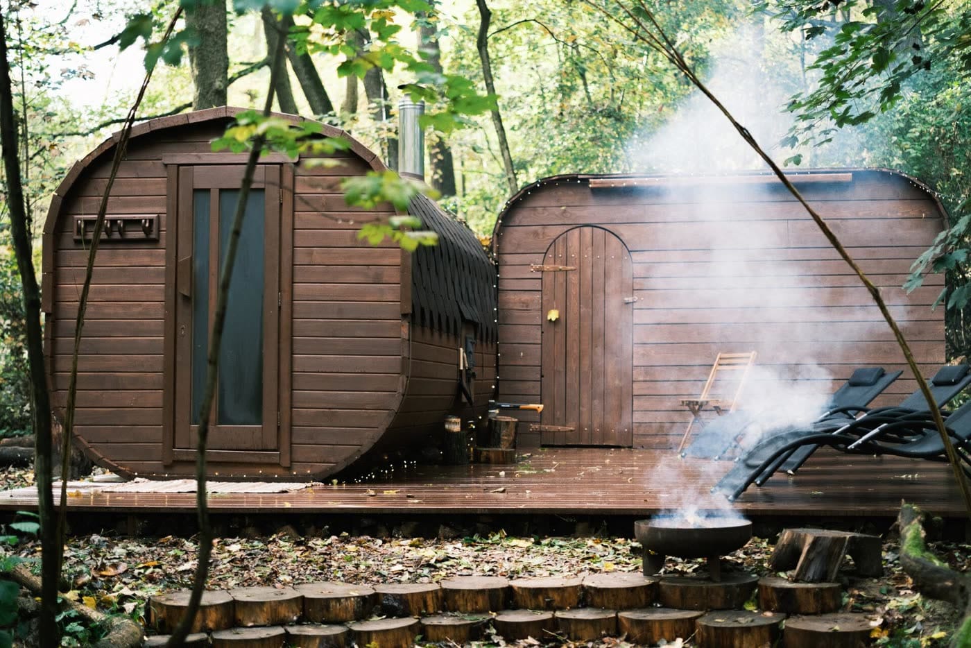 Glamping a sauna v háji (Brno-Bystrc) – fotka