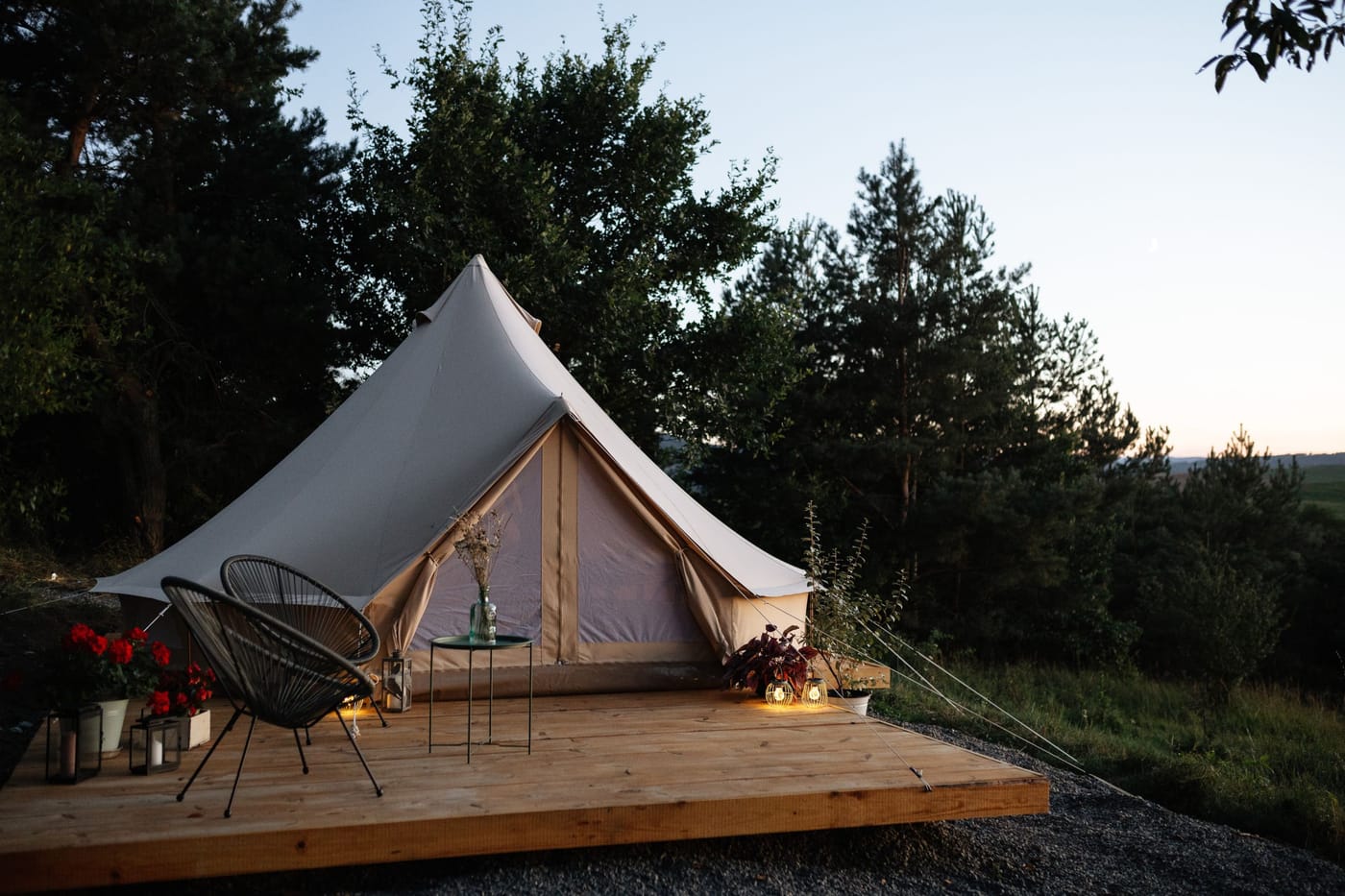 Glamping ticho (Tedražice, Sušicko) – fotka