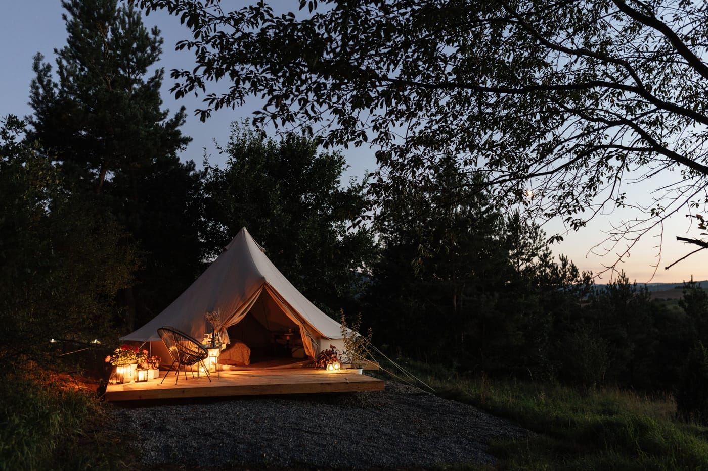 Glamping ticho (Tedražice, Sušicko) – fotka 9