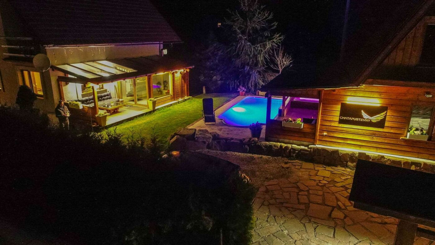 Chata West Spazio – wellness chata v Beskydech – fotka