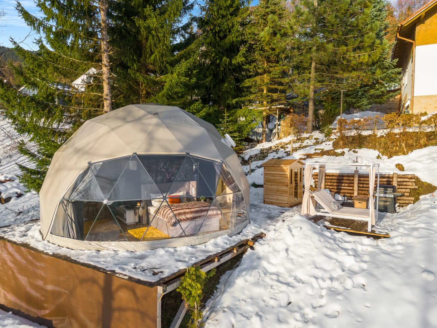 Glamping Špindl – fotka