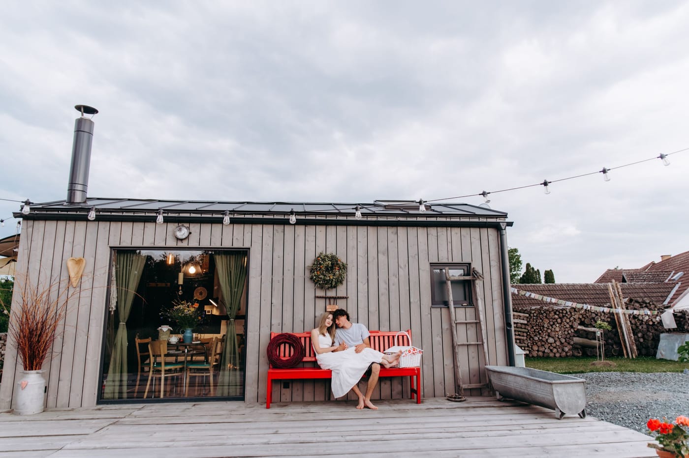 nádech - glamping na statku (Děkanovice) – fotka