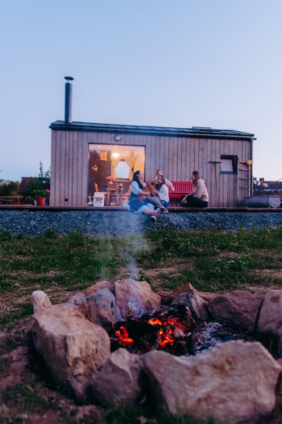 nádech - glamping na statku (Děkanovice) – fotka 10