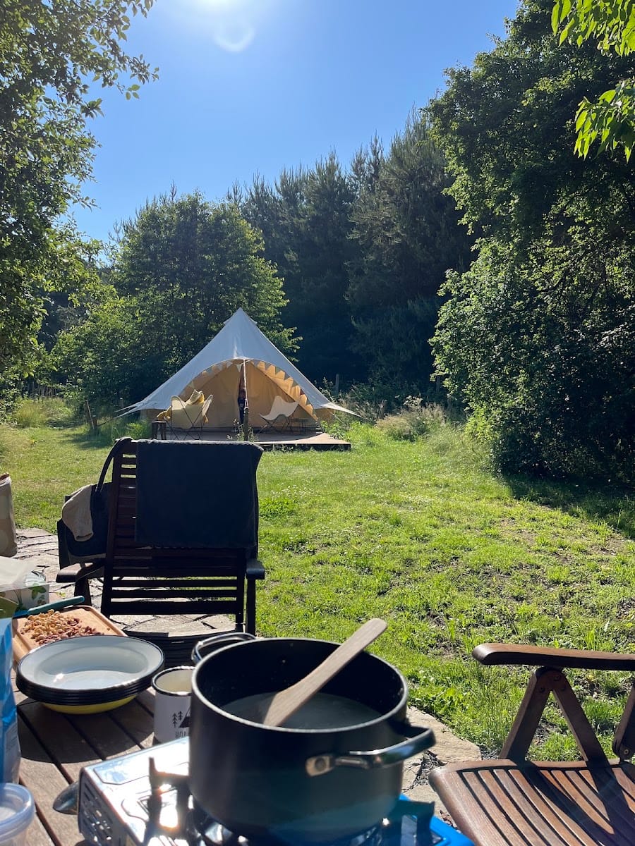 Zahrada v sadu - glamping (Hradištko) – fotka
