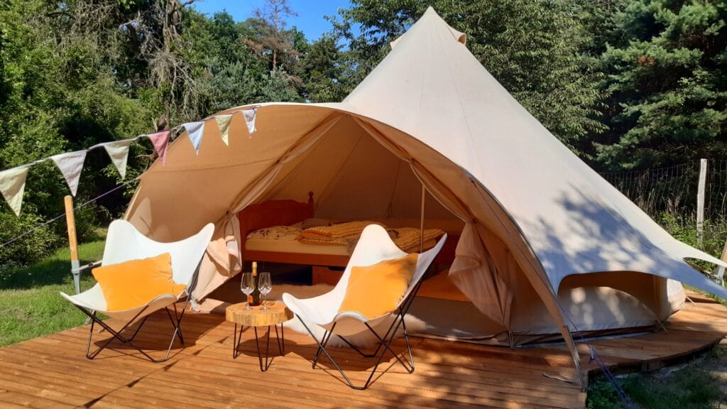 Zahrada v sadu - glamping (Hradištko) – fotka 4