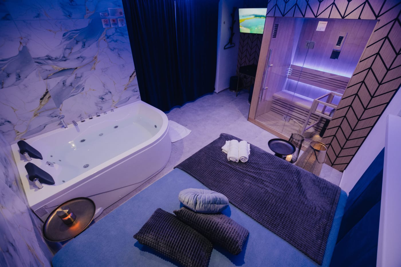 Lázně TOM - privátní wellness BLACK ZONE (Praha 6) – fotka 5